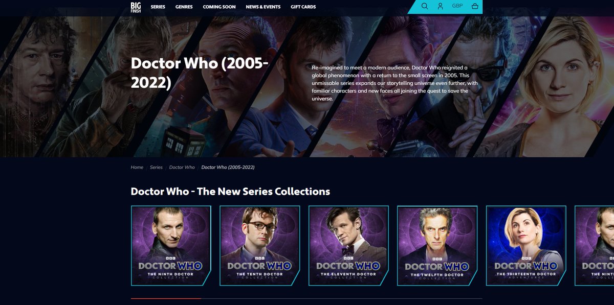 WhovianLife's tweet photo. / @bigfinish my god I love your new regeneration. it's so fresh and sleek. 😍😍😍 #DoctorWho #BigFinish https://t.co/UyBbFWgzfS