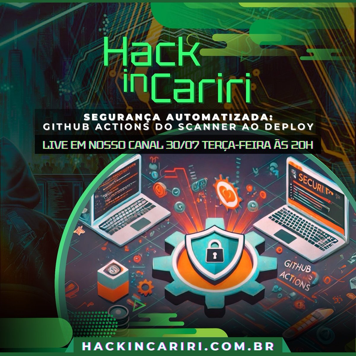 É hoje! 20horas live sobre automatizar segurança nos seus projetos, iremos falar sobre github actions do scanner ao deploy, já pega seu bloco de notas anotem suas dúvidas que iremos tirar todas ao vivo!

youtube.com/live/3wormMc8i…