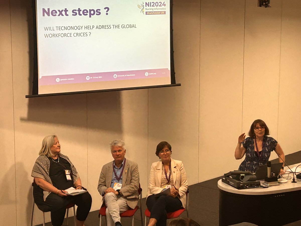RCN Digital Nursing Forum (@rcndiginurse) on Twitter photo Fantastic to see our <a href="/RCNDigiNurse/">RCN Digital Nursing Forum</a> co-chair <a href="/decisiondawn/">Dawn Dowding</a> <a href="/ni2024/">NI2024</a> chairing sessions on the possibilities of technology in addressing the global workforce challenge Fantastic to see our <a href="/RCNDigiNurse/">RCN Digital Nursing Forum</a> co-chair <a href="/decisiondawn/">Dawn Dowding</a> <a href="/ni2024/">NI2024</a> chairing sessions on the possibilities of technology in addressing the global workforce challenge