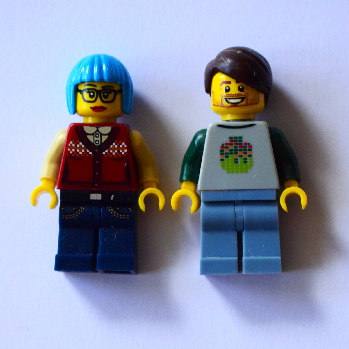 19 years together (and now with the correct hair for @kariebookish )!