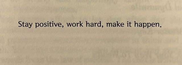 Work hard