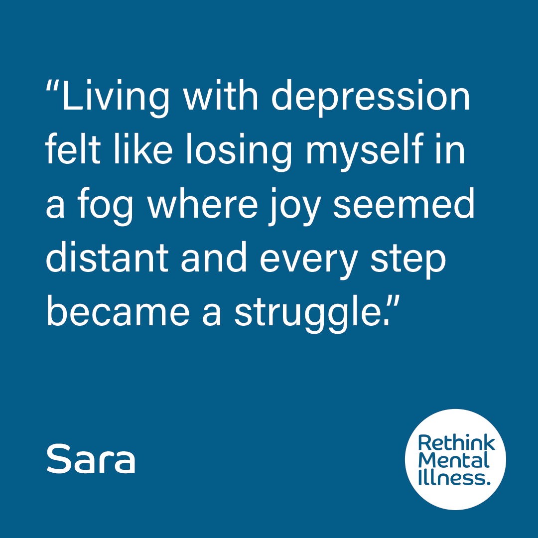 💬 For #SouthAsianHeritageMonth, we are shining a light on South Asian voices and experiences of mental illness.

First, we have Sara who tells us about the impact #depression had on her wellbeing, relationships, education and home life 👉 bit.ly/3PhMmYF