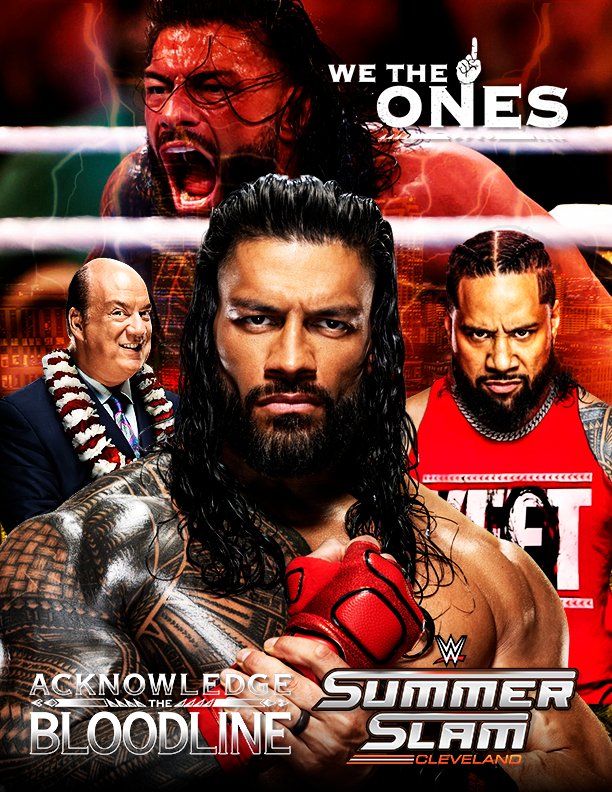 RTCPodcast1's tweet image. Will we see the return of OUR TRIBAL CHIEF this weekend alongside the Wiseman &amp;amp; Jimmy Uso?? 

#SummerSlam #WWE #Prediction #TheBloodline #wetheones