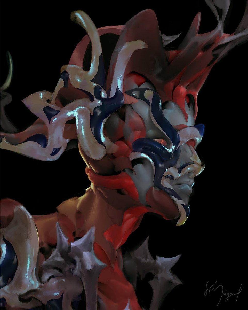 VMeignaud's tweet photo. Gahnite Gardian via @artstationhq https://t.co/f4hLJwDpK9 https://t.co/KvBsSnNdpg