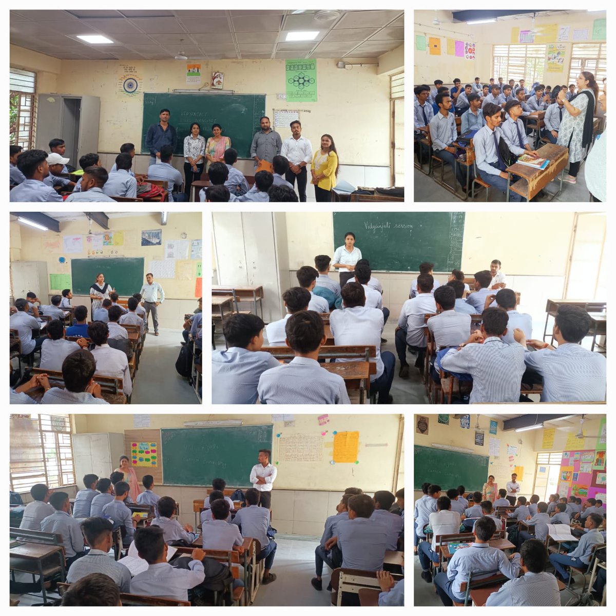 DIETPitampura's tweet image. #volunteer Mr. Rahul conducted session on CAREER COUNSELING in IT Sector for 139 students of class XII at SBV, H-block, Sultanpuri (1412008) 
District: NW B
HOS: Mr. Rupesh Yadav
CRCC: Ms. Geeta Sharma 
DURCC: Mr. Pradeep Kumar 
 V.I:- Mr. Sunil Kumar #JoinVidyanjali