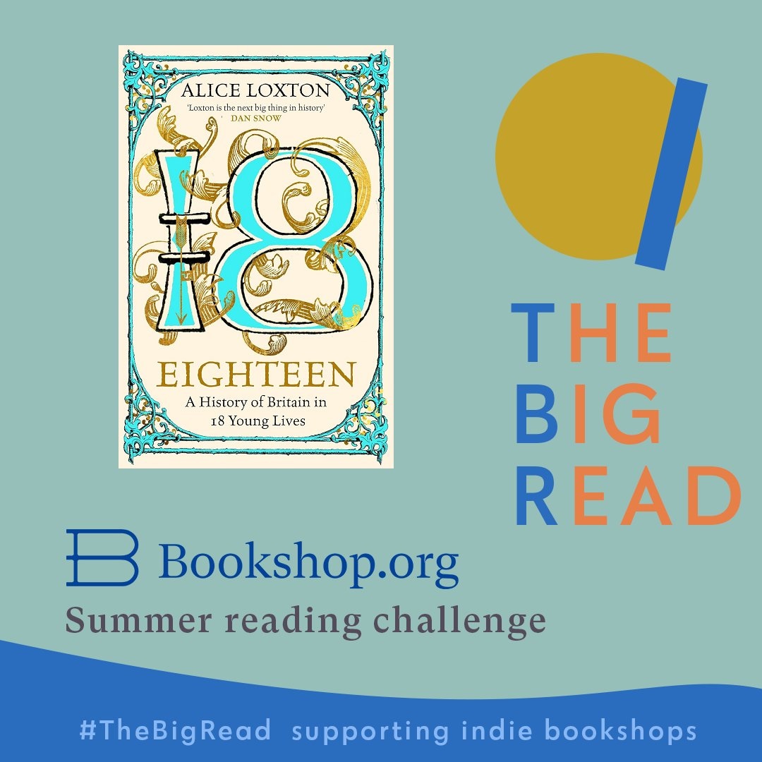 BforButterflyBooks (@b_forbutterfly) on Twitter photo Looking for a unique 18th birthday present? Maybe you've got a budding historian heading to uni in September?
EIGHTEEN is the fantastic new book from <a href="/history_alice/">Alice Loxton</a> out on 15/8.
Pre-order link in profile. Order by 31/7 for a chance to win a £250 <a href="/bookshop_org_UK/">Bookshop.org</a> gift card. Looking for a unique 18th birthday present? Maybe you've got a budding historian heading to uni in September?
EIGHTEEN is the fantastic new book from <a href="/history_alice/">Alice Loxton</a> out on 15/8.
Pre-order link in profile. Order by 31/7 for a chance to win a £250 <a href="/bookshop_org_UK/">Bookshop.org</a> gift card.