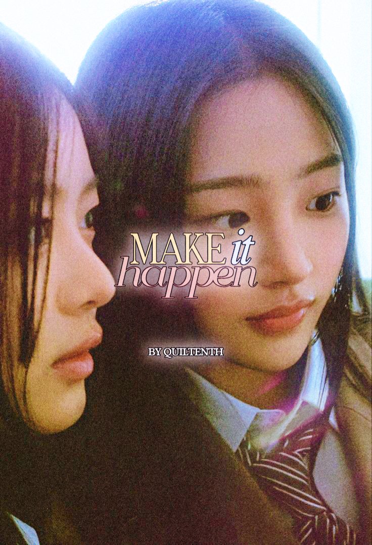 quiltenth's tweet photo. make it happen,
a #bbangsaz au

with parents’ constantly setting her up with boys, phoebe is forced to come out of the closet. her only chance to stop the blind dates is to persuade them that she can never date a guy.

and the best way to do that? date the campus charmer, eli. https://t.co/O9JgYWyY4m