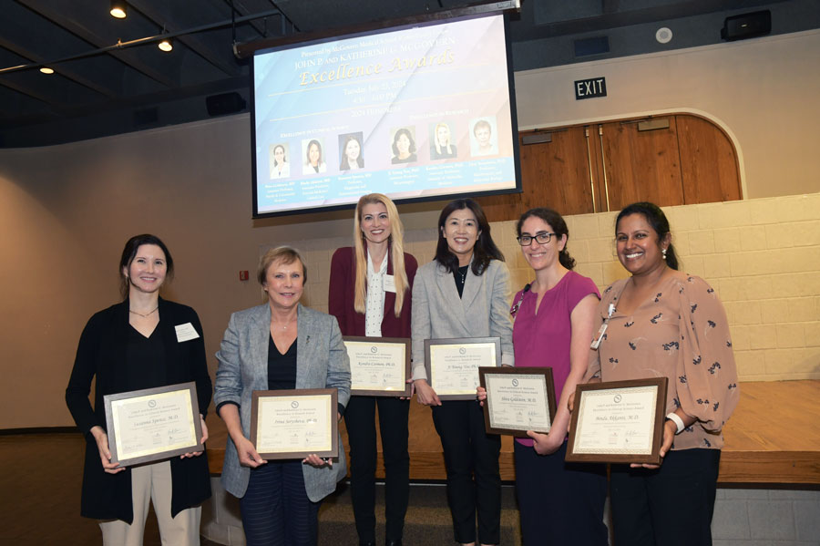 Graduate School faculty members Kendra Carmon, PhD and Irina Serysheva, PhD, have been selected as 2024 recipients of the John P. and Katherine McGovern Excellence in Research Award. #WeAreGSBS