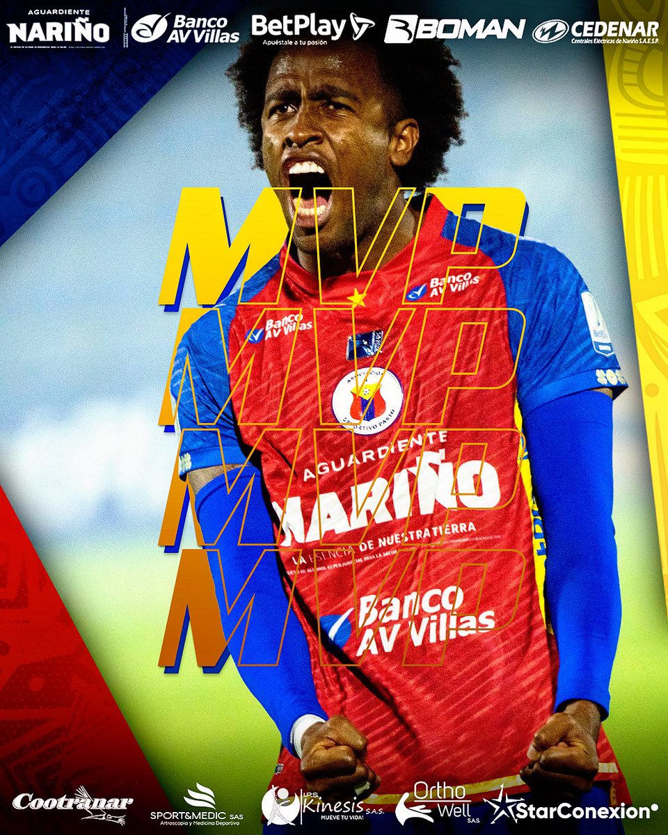 🔵🔴🟡 Kevin Londoño fue elegido como el mejor jugador MVP del partido ante Pereira por la tercera fecha de la Liga BetPlay 2024-2.