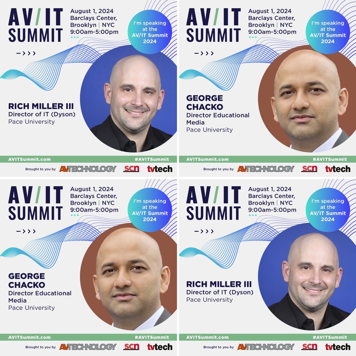 BaldAVGuys's tweet photo. See y’all on Thursday!! #avtweeps #baldavguys #takecare #AVinEDU #BAVGadventures #avitsummit @SCNmag @AVTechnologyMag @NextLVL_Learner https://t.co/FbJo16kwoE