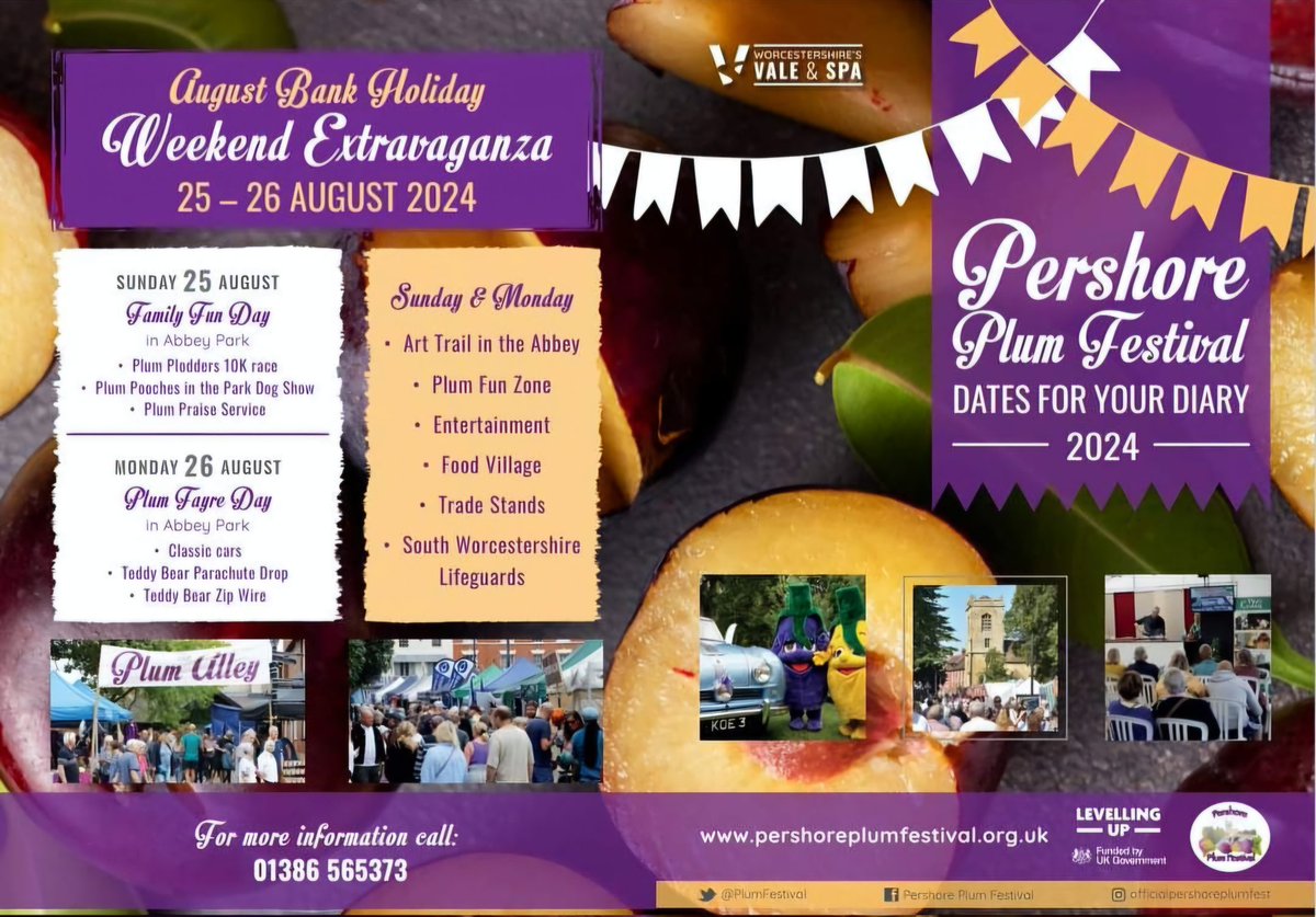 damsonplums (@damsonplums) on Twitter photo Coming soon ... Pershore Plum Festival 25-26 August!
<a href="/PlumFestival/">Plum Festival</a> <a href="/weloveplums/">We Love Plums</a> @FruitVegHerb <a href="/TheFruitGroup/">The Fruit Group</a> Coming soon ... Pershore Plum Festival 25-26 August!
<a href="/PlumFestival/">Plum Festival</a> <a href="/weloveplums/">We Love Plums</a> @FruitVegHerb <a href="/TheFruitGroup/">The Fruit Group</a>