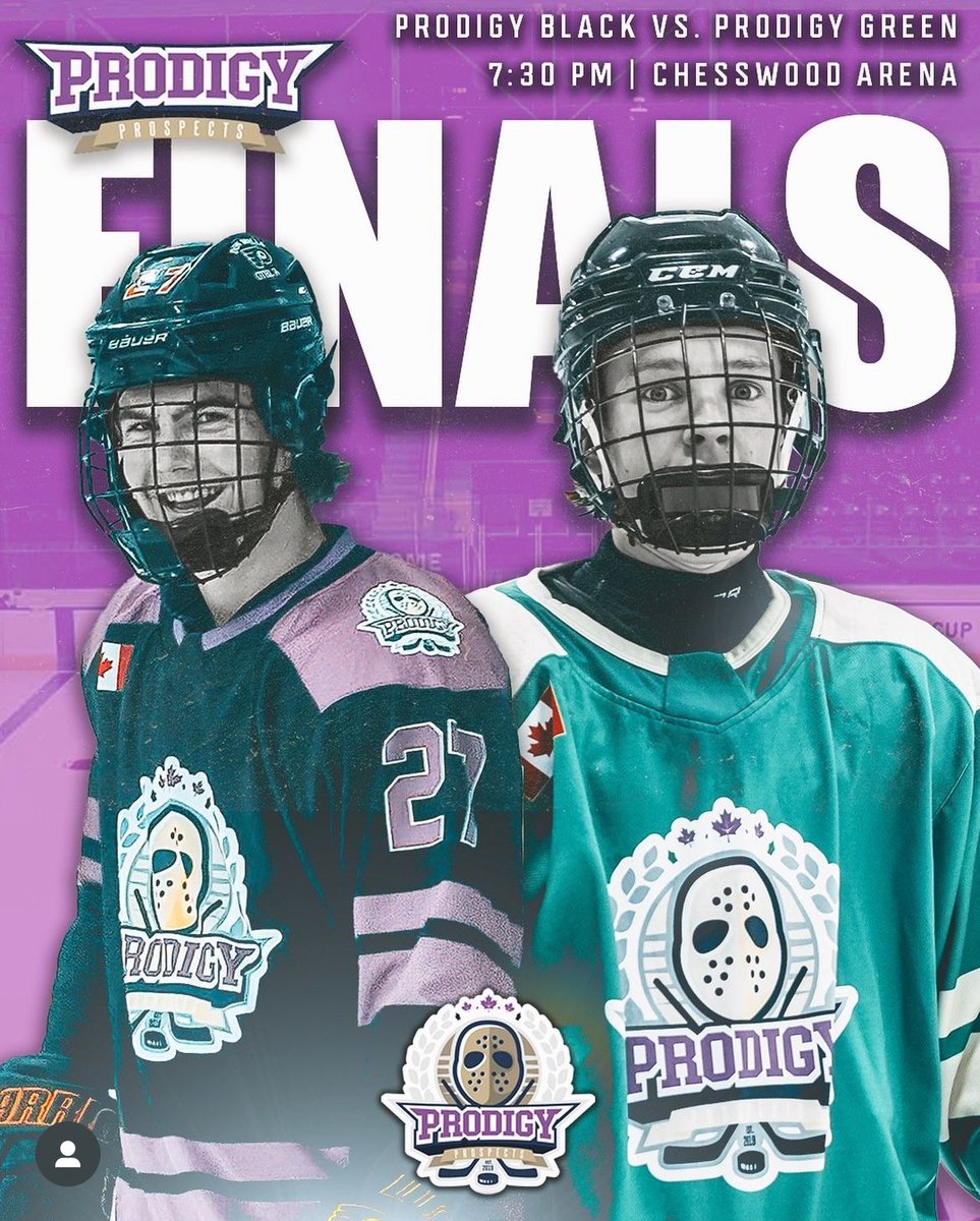 Mike Mackley (@macker61) on Twitter photo Prodigy Elite League Finals Tomorrow Night at Chesswood Arena - 7:30 PM <a href="/ProdigyHockey19/">Prodigy Prospects Hockey</a> #ProdigyEliteLeague Prodigy Elite League Finals Tomorrow Night at Chesswood Arena - 7:30 PM <a href="/ProdigyHockey19/">Prodigy Prospects Hockey</a> #ProdigyEliteLeague