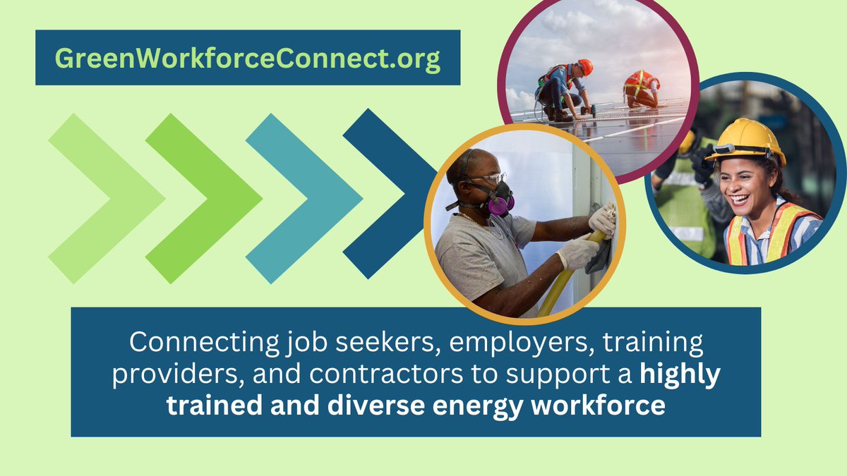 IRECUSA's tweet image. The home energy performance industry is booming! Green Workforce Connect links job seekers, contractors, employers, &amp;amp; trainers in the #WeatherizationAssistanceProgram + provides a resource library of sample job descriptions, recruitment strategies, &amp;amp; more: greenworkforceconnect.org