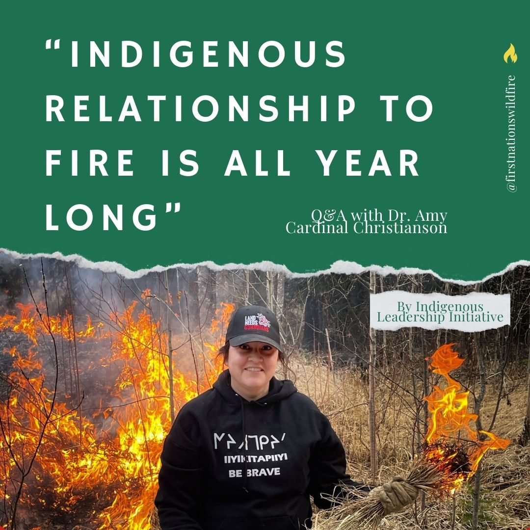 First Nations Wildfire Evacuation Partnership (@fnwep) on Twitter photo 🔥 <a href="/ILInationhood/">Indigenous Leadership Initiative</a> featured Dr. <a href="/ChristiansonAmy/">Amy Christianson</a> in a Q&A discussing Cultural Fire's vital role in wildland management. Key points include using fire for forest regeneration and ecosystem health, with initiatives like Muskrats to Moose showcasing successful cultural burns. 🔥 <a href="/ILInationhood/">Indigenous Leadership Initiative</a> featured Dr. <a href="/ChristiansonAmy/">Amy Christianson</a> in a Q&A discussing Cultural Fire's vital role in wildland management. Key points include using fire for forest regeneration and ecosystem health, with initiatives like Muskrats to Moose showcasing successful cultural burns.