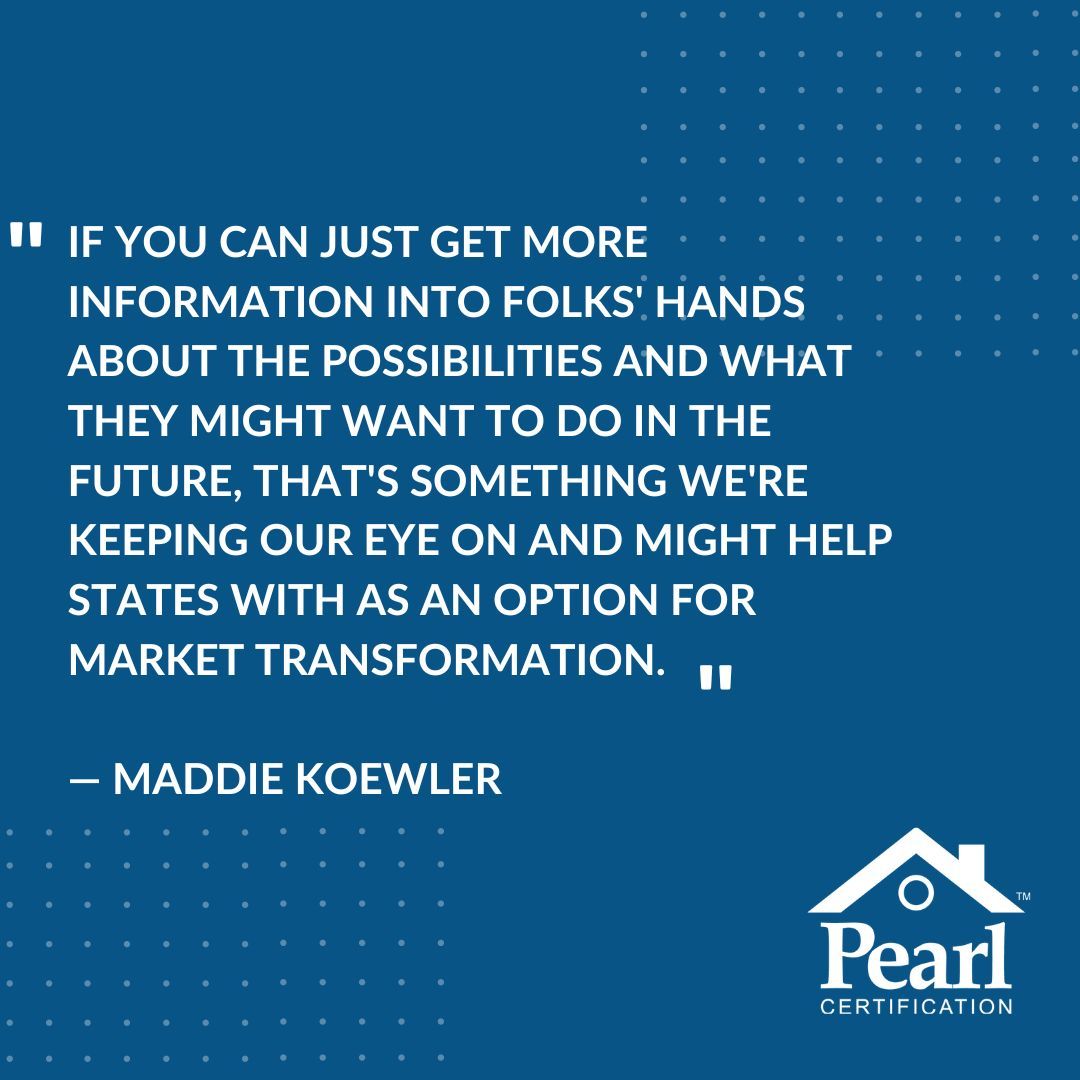 Recent webinar highlights! 
During our recent webinar, Maddie Koewler shared insights on the importance of consumer information in driving market transformation.

Curious to learn more? Read the full article  buff.ly/3Wr04MD