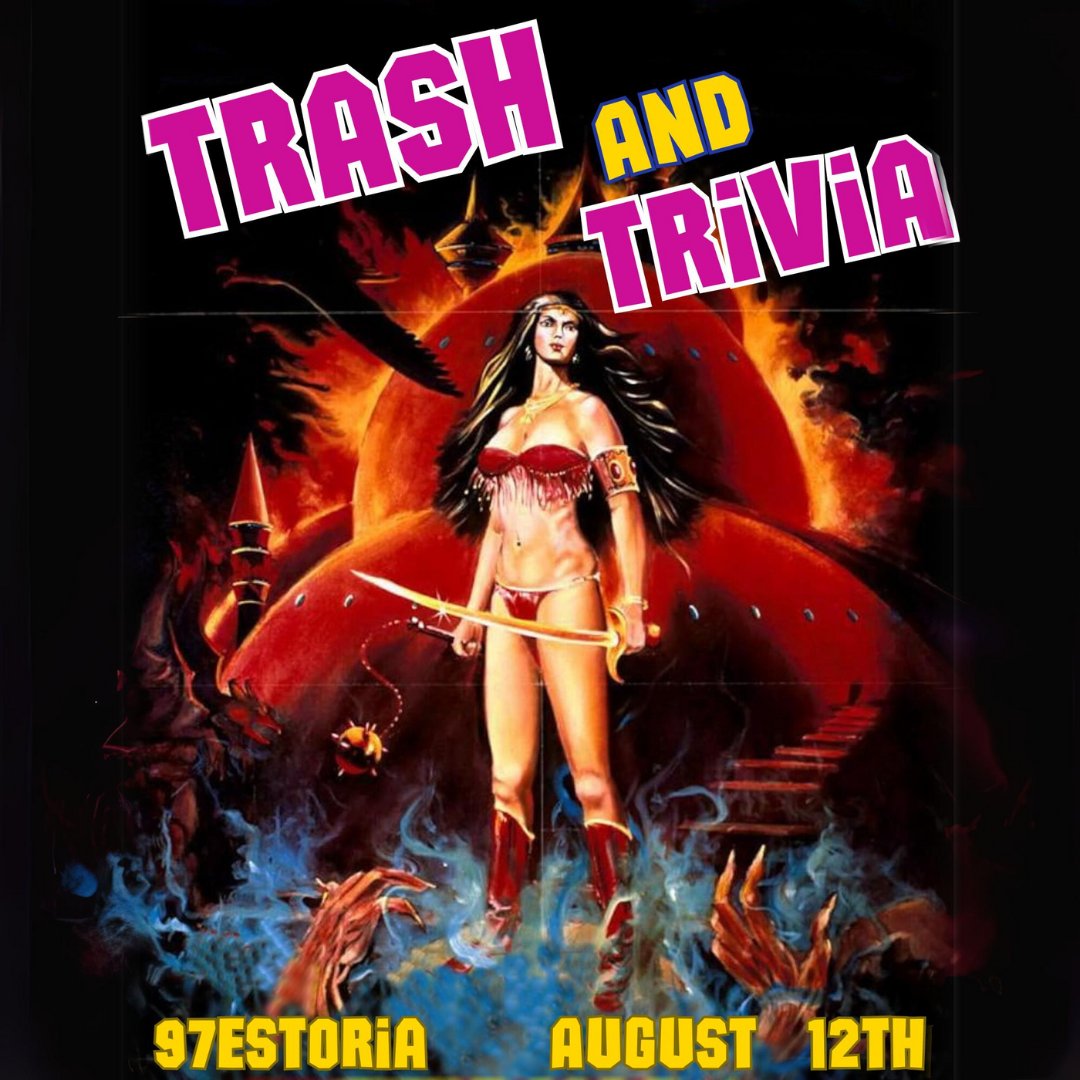 audio_video_cl's tweet image. 🎬 Join us on August 12th at 97 Estoria for a 1984 cult classic adventure! 📽️ Hosted by the Trash Queen, Wendy (@meowmays). Huge thanks to @pabstblueribbon, @videodrome_atl, and @plazaatlanta. Don’t miss it! #RetroCinema #FilmNight