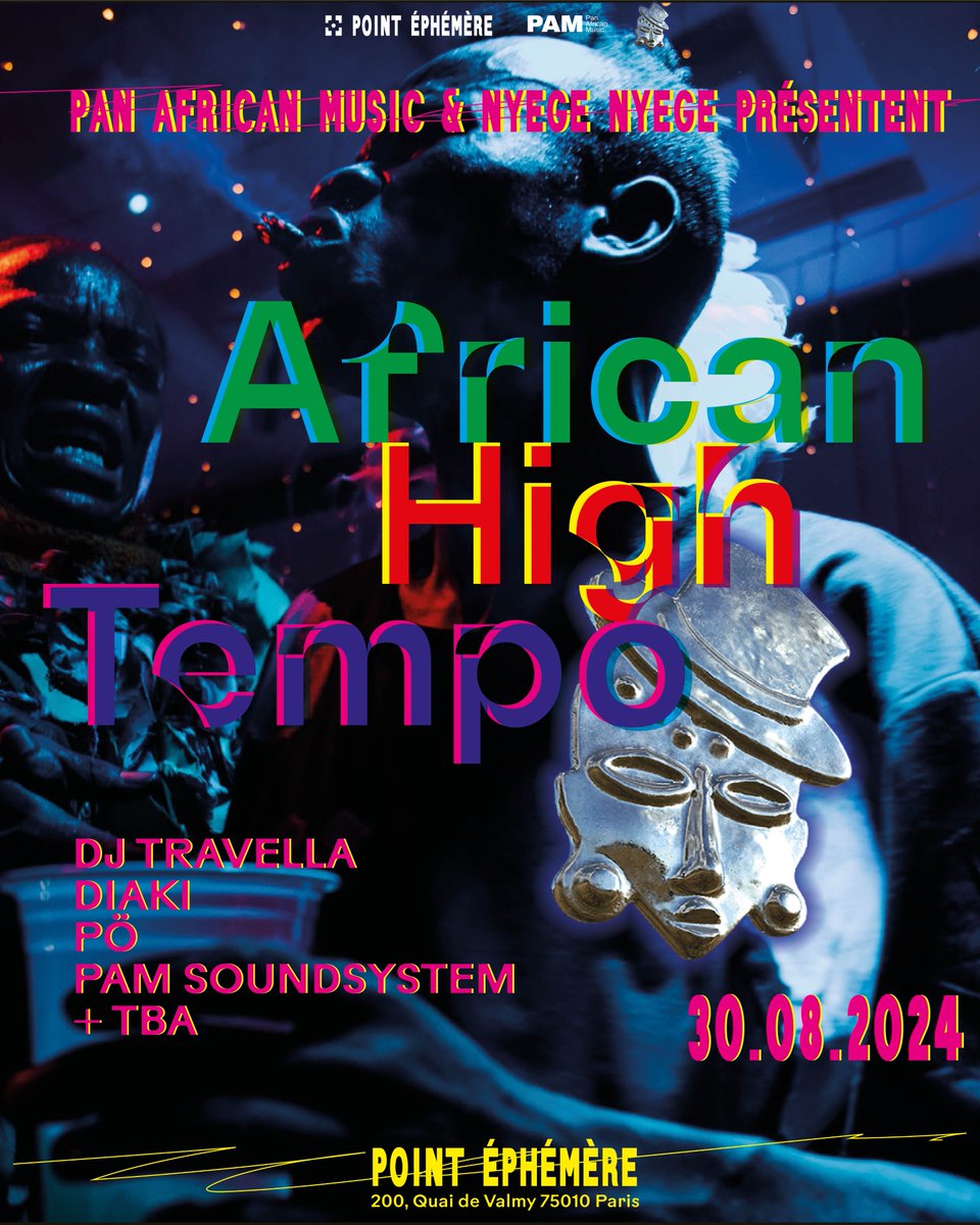 Pan African Music (@panafricanmusic) on Twitter photo Pas de meilleure façon de terminer la saison olympique qu'une soirée bouillante à haut tempo avec <a href="/NyegeNyegeFest/">Nyege Nyege 10th anniversary</a> ! On prend possession de <a href="/PointEphemere/">Point Éphémère</a> le 30 août 2024 avec la crème des DJ du collectif 🔥
Billets (déjà) disponibles : bit.ly/3Yl1wSf Pas de meilleure façon de terminer la saison olympique qu'une soirée bouillante à haut tempo avec <a href="/NyegeNyegeFest/">Nyege Nyege 10th anniversary</a> ! On prend possession de <a href="/PointEphemere/">Point Éphémère</a> le 30 août 2024 avec la crème des DJ du collectif 🔥
Billets (déjà) disponibles : bit.ly/3Yl1wSf