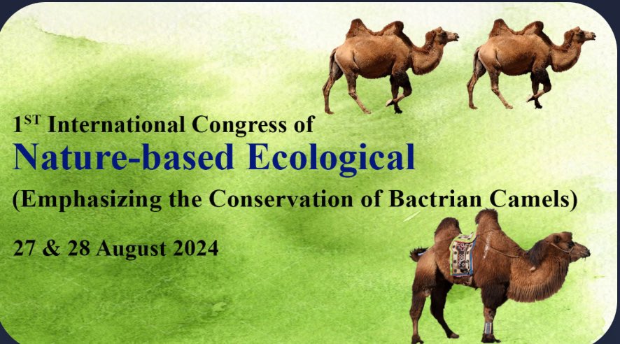 1ST International Congress of Nature-based Ecological Restoration camelendar.com/events/event/6…

Don’t miss the date!