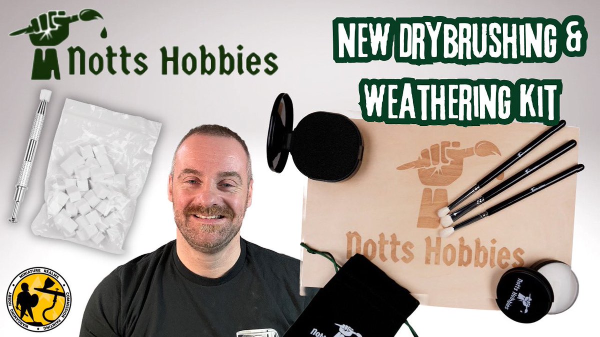 MiniatureRealms's tweet image. Notts Hobbies sent be their new drybrushing &amp;amp; weathering products to take a look at.
@NottsHobbies 
youtu.be/hcFHTwUpWxg

#drybrushing #warhammer #miniaturepainting #warhammertheoldworld #warlordgames #warhammer40k  #warhammercommunity  #gamesworkshop #nottshobbies