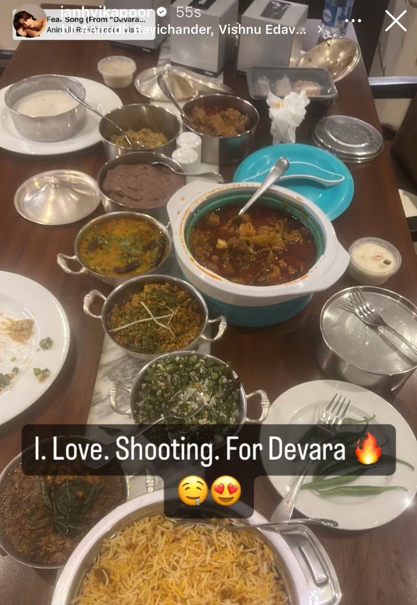 MilagroMovies's tweet image. #Thangam Insta Story ❤️‍🔥

@tarak9999 #Devara #DevaraSecondSingle 
#DevaraOnSep27th