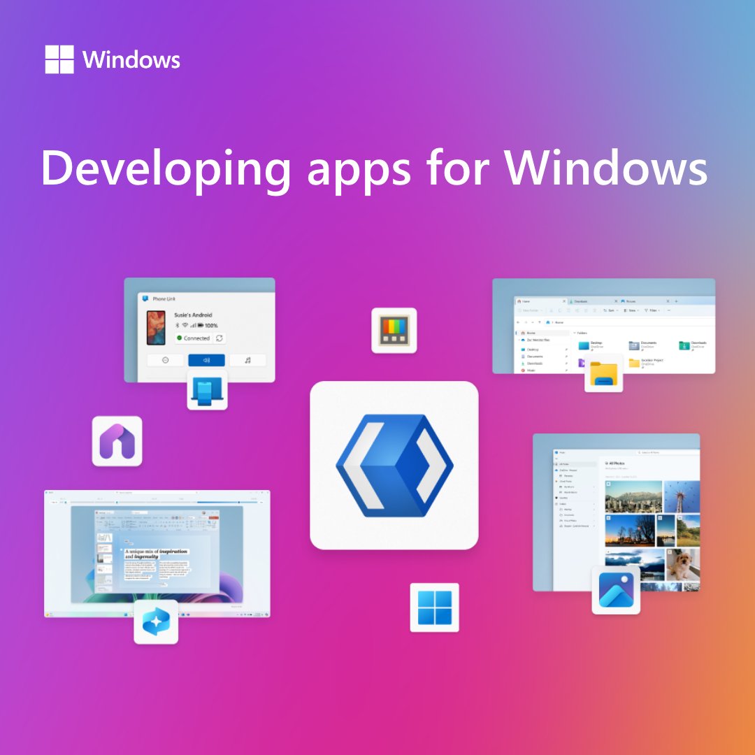 windowsdev's tweet image. Build apps with WinUI 🔧

Create exceptional desktop experiences for Windows with the latest tools and frameworks. WinUI 3 offers cutting-edge tools and features needed to build dynamic and high-performing Windows applications 

Try it now!
msft.it/6013lju4X