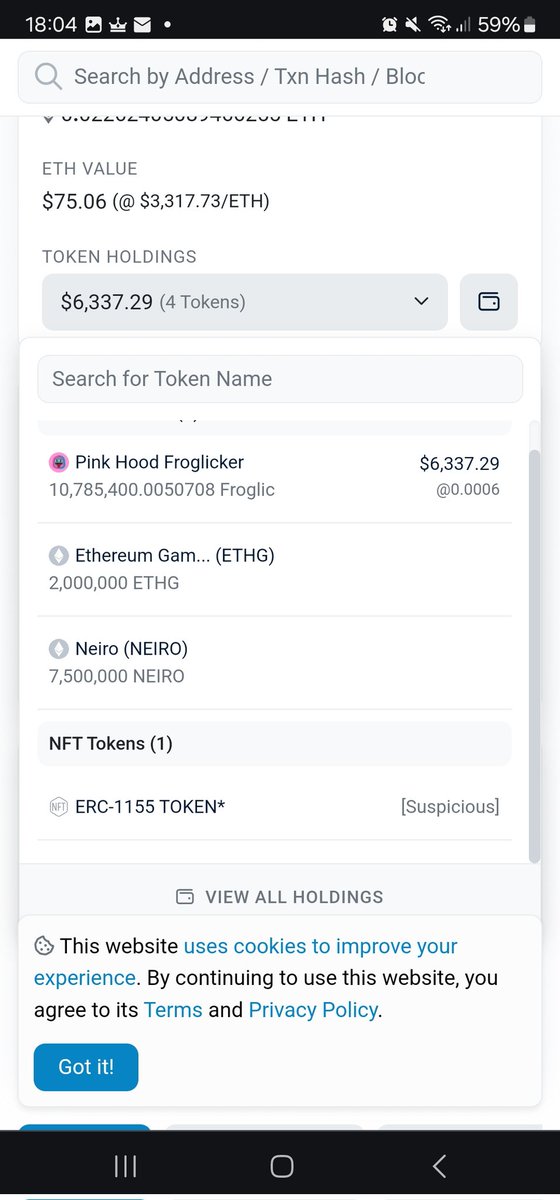 MrBreakingGood's tweet photo. @neiro_ethereum Be Aware rug pull, check my other post's. Also found a new coin, they are currently preping for rug pull. Or might have bin, to find a way. To add fake volume, like on neiro eth @!@!@!@!@ https://t.co/43MdUhiaOo check for your self... https://t.co/l92g22LHRV