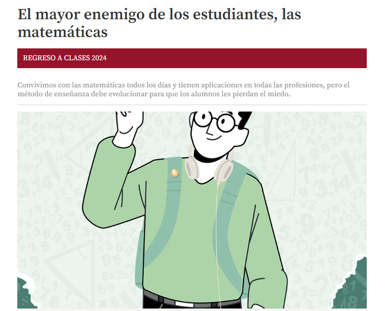 Entrevista en el periódico Milenio, de México. dlvr.it/TBGYp6