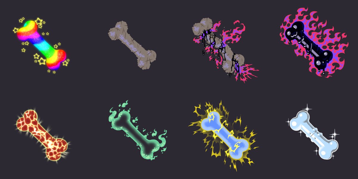 🦴BONES🦴
Here are some bone items for <a href="/dogwitchgame/">DOG WITCH</a> by <a href="/heckmouse/">ANDY ☻</a>