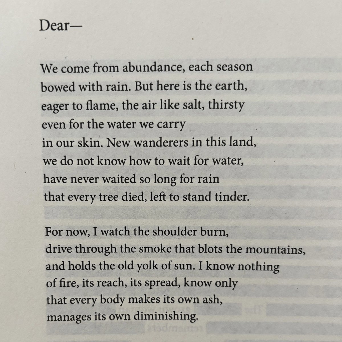 luexhughes's tweet photo. “Dear—” by @officialdonika from THE RENUNCIATIONS (@GraywolfPress) https://t.co/k7YsLF7pkD