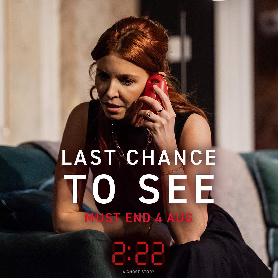 It's your last chance to see our thrilling West End cast in action 🚨

Who’s joining us in our final week? 

#222AGhostStory