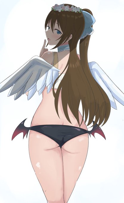 この悪魔的ケツで天使は無理でしょ 