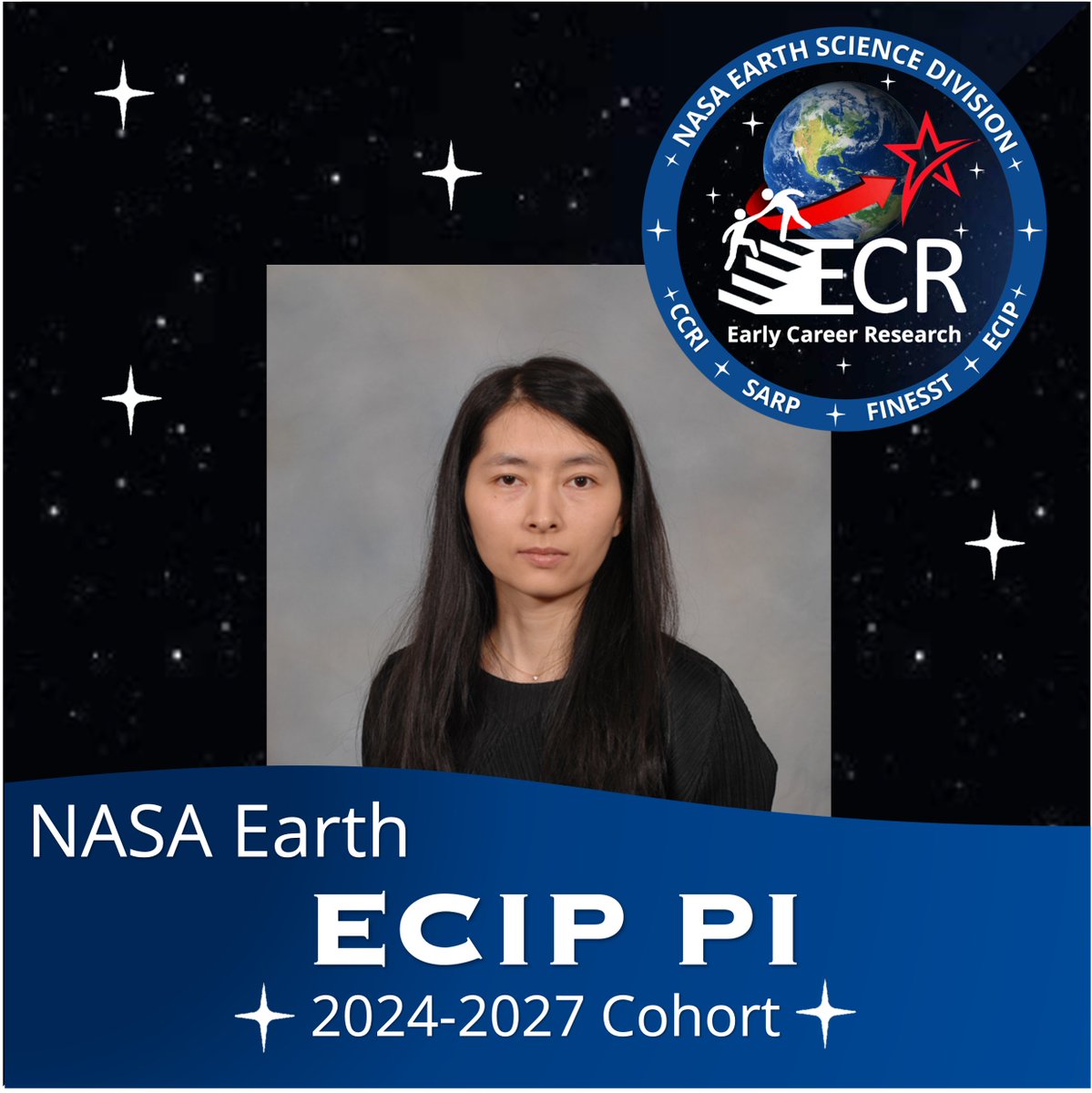 Dongmei_Feng's tweet photo. I’m thrilled to announce that I’m a new PI for NASA’s Early Career Investigator Program in Earth Science as part of the NASA ECR Program. I’m going to be working on pan-Arctic riverine sediment using satellite data.
#NASAEarth #NASAEarthECR https://t.co/Rnk4V5PJPQ
