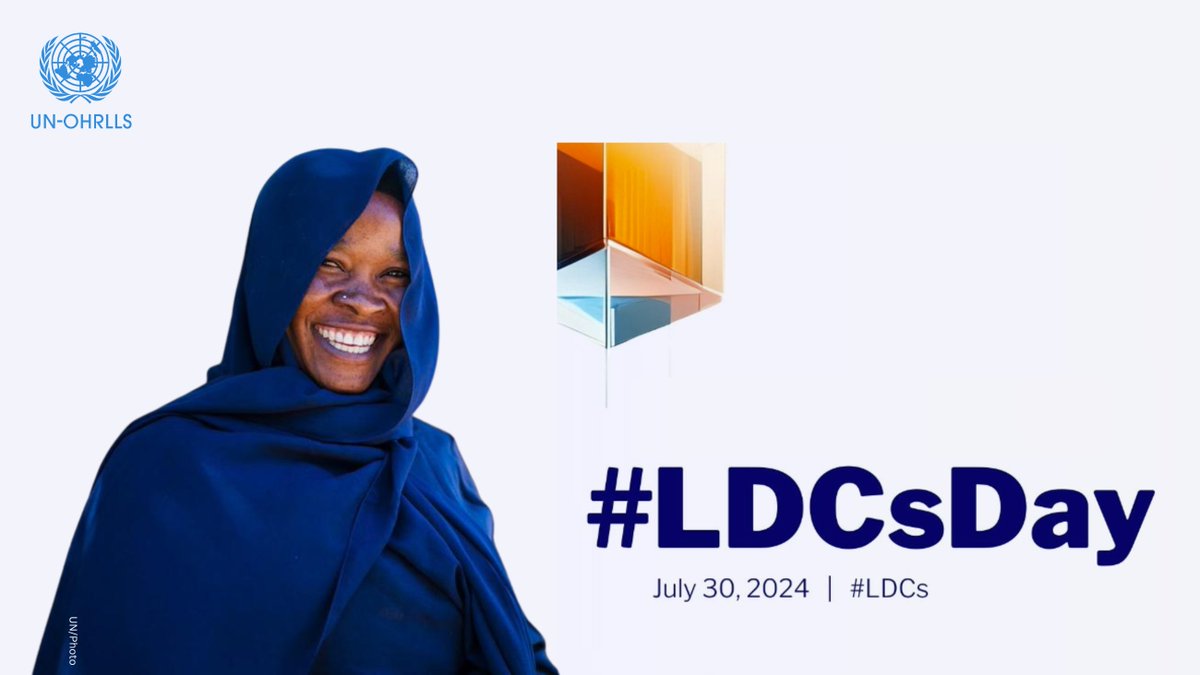 UNOHRLLS's tweet photo. #LDCsday is an opportunity for us to reflect on the immense potential of the🌎's 45 #LDCs - home to resilient, innovative communities striving for a brighter future.  

Discover how @OHRLLS supports #LDCs on their journey towards #SDGs thru the #DPoA

🌟👉🏽https://t.co/8jMMHmsOr9 https://t.co/EwxEAHKfcs