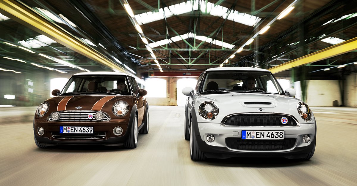 MINImexico's tweet photo. ¿Llegaste a manejar alguno de estos legendarios modelos? 😎🤏
🚘: MINI Cooper 50 Mayfair (2009) y MINI Cooper S 50 Camden (2009).
#MINIHatch #BIGLOVE #MINIMexico https://t.co/blfX8fK5Wl