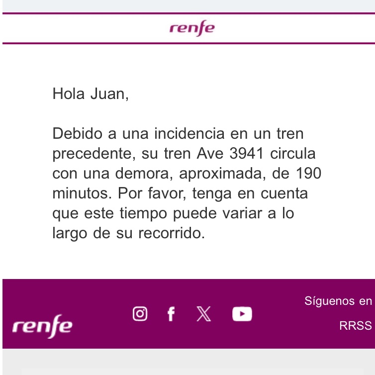 joanbort's tweet photo. @eljordicastro @Inforenfe Ostres, a mi per sort si em van avisar per megafonia i missatge https://t.co/SXz4aboRQB