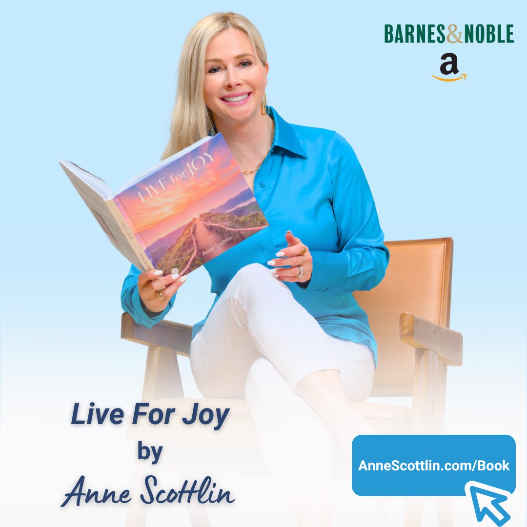AnneScottlin's tweet photo. My goal with Live for Joy is to inspire others to cultivate a mindset of self-awareness, authenticity, and lasting joy.🤗

What's your favorite way to spread joy to others?
🔗📖https://t.co/c0FibfJWNC

#booklovers #joy #author #books #readersoftwitter https://t.co/XAxX4sdal3