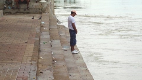 Los triatletas olímpicos que flojean en natación, ahora mismo...