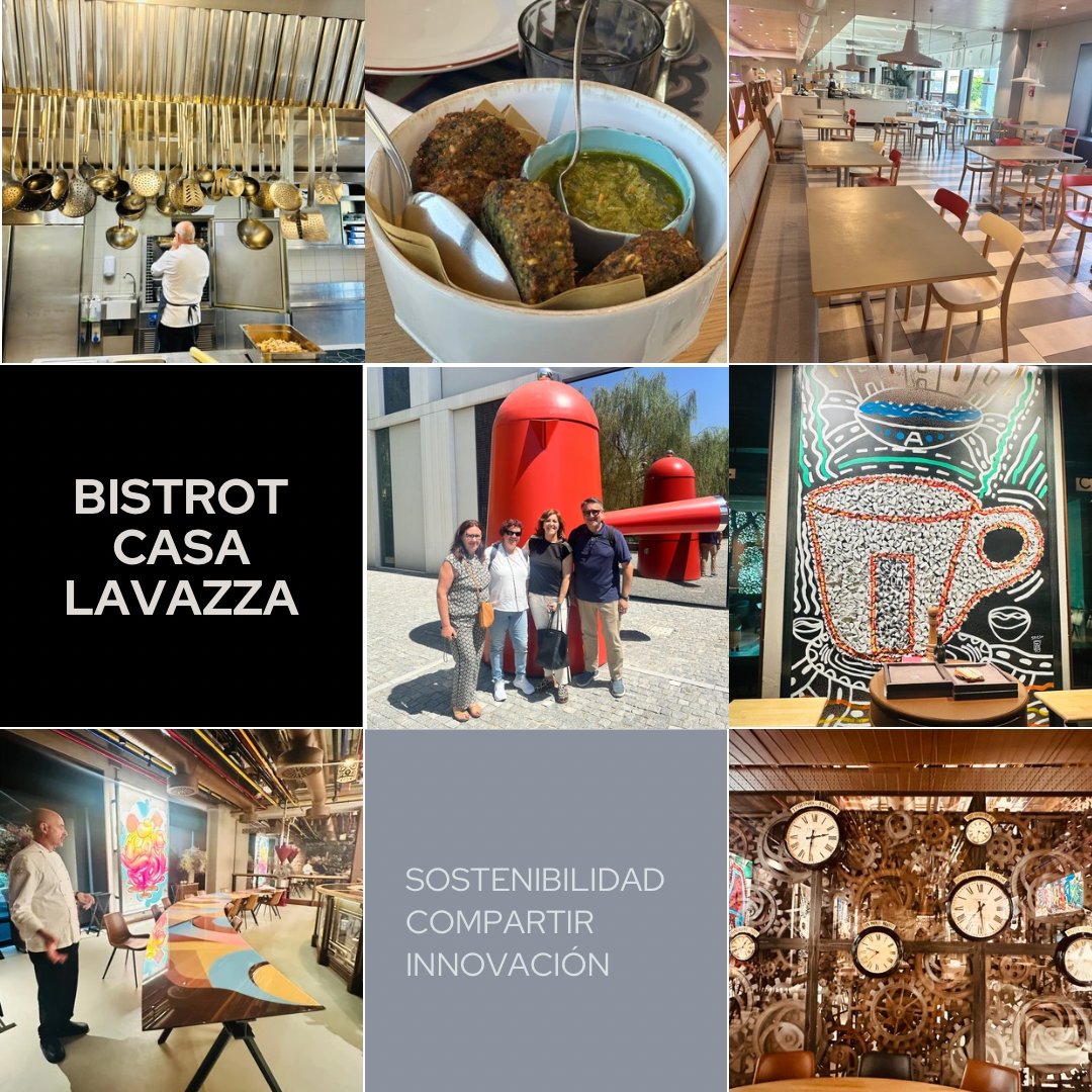 Con nuestro cliente <a href="/CAMPOSESTELAcom/">Campos Estela</a> fuimos hasta Turín a visitar el #bistrotcasalavazza, el comedor de  empleados de la firma italiana, gestionado por el chef bulliniano #federicozanasi, y que es todo un ejemplo de máx calidad.¡Gracias Federico por tanto conocimiento compartido!