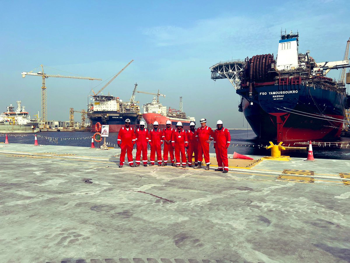 While we are preparing for the <a href="/YinDAO_Finance/">YIN DAO ☯️</a> Holders Meeting, our Team at the #FPSO Project in Dubai are getting ready for their journey to Ivory Coast.

We are truly grateful for all our Team efforts and look forward to meet the #Web3 Team and #Community tomorrow.