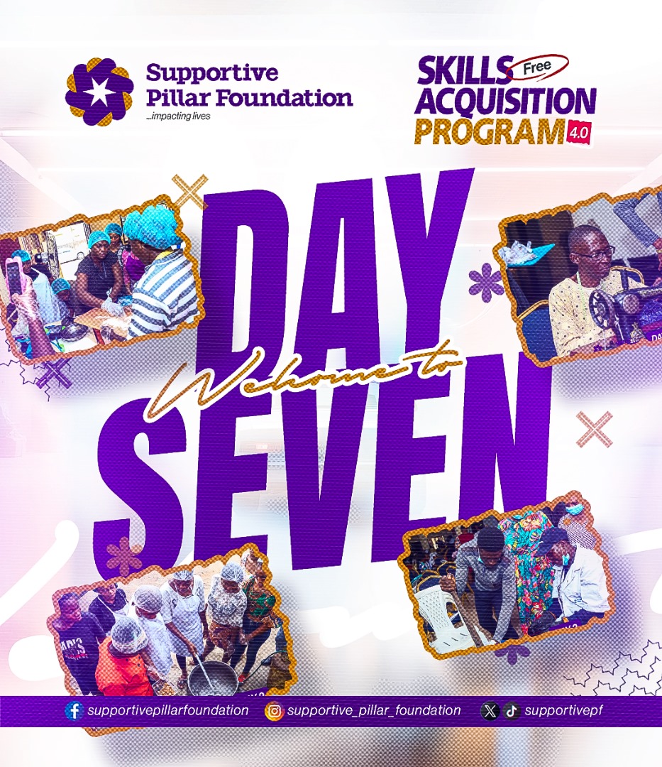 Supportivepf's tweet photo. Welcome to DAY 7 and Happy New Week
"The only way to do great work is to love what you do."
– Steve Jobs
.
.
.
.
.
.
#SPFSkillsAcquisitionProgram4.0 #SkillsAcquisitionProgram #NoGree4Hunger EMPTY CHAIRS #BBNaija Osimhen #PublicSectorReformsWorkshop Venezuela #SAP4.0 https://t.co/Im8xmzRZDN