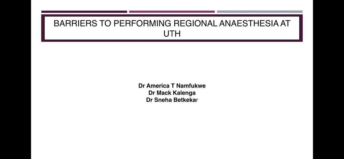 Sneha Betkekar (@snehabetkekar) on Twitter photo The future of #RegionalAnaesthesia in Zambia is bright! 🇿🇲 Block club, in theatre teaching, #Quality improvement. <a href="/gadpartnerships/">GADP</a> <a href="/AFSRA10/">AFSRA</a> <a href="/Assoc_Anaes/">Association of Anaesthetists</a> #Globalhealth #ZADP
Image courtesy <a href="/MariaKansenga/">Maria Kansenga</a> The future of #RegionalAnaesthesia in Zambia is bright! 🇿🇲 Block club, in theatre teaching, #Quality improvement. <a href="/gadpartnerships/">GADP</a> <a href="/AFSRA10/">AFSRA</a> <a href="/Assoc_Anaes/">Association of Anaesthetists</a> #Globalhealth #ZADP
Image courtesy <a href="/MariaKansenga/">Maria Kansenga</a>