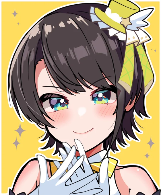 今月もスバルちゃんやね
#今月描いた絵を晒そう 