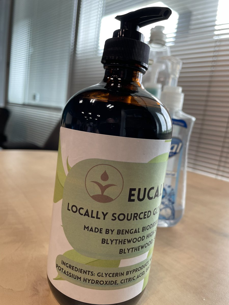 What!?! You don’t have your bottles of Eucalyptus or Lavender scented <a href="/bengalbiodiesel/">Bengal Biodiesel</a> locally sourced soap produced by <a href="/BlythewoodHigh/">Blythewood High</a> students!?! You better reach out to <a href="/Coach_Epps/">Will Epps</a> and <a href="/cgiustBHS/">Casey Giust</a> to replace those big box brands!
