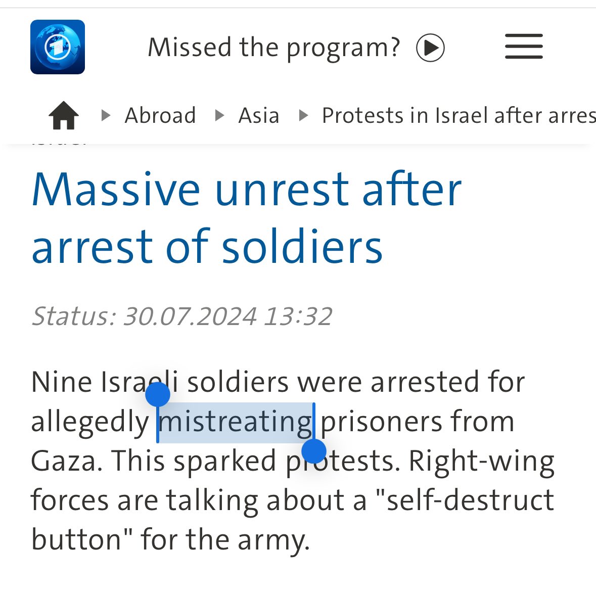 How @Tagesschau &amp; <a href="/ZDFheute/">ZDFheute</a> headlines a story about a brutal gangrape