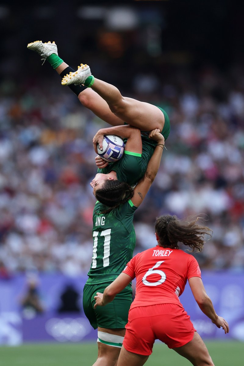 The weightlifting doesn't start till next week... 💪

#Paris2024 | #RugbySevens
