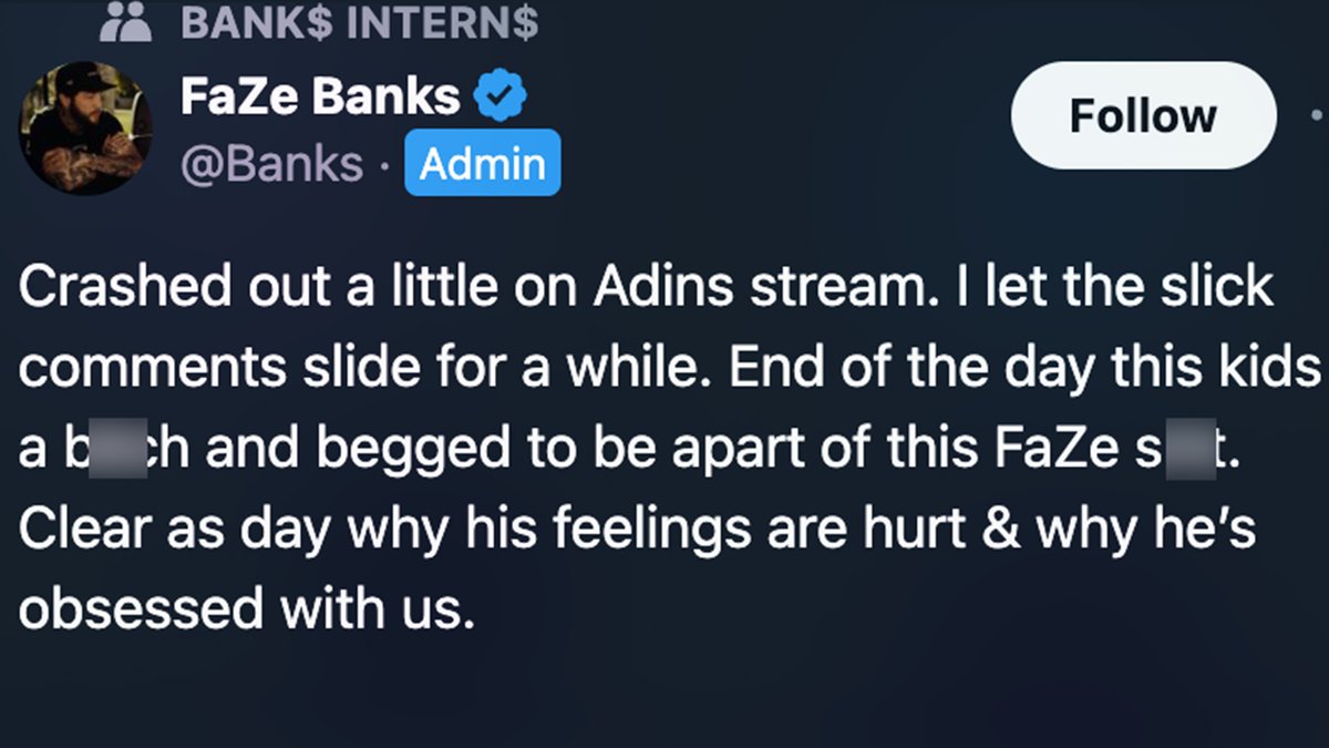 Str3amerTV's tweet image. #FaZeBanks Speaks Out on #BruceDropEmOff, Ex Girlfriend 😳 

🍿NEW VIDEO LIVE!🍫 - youtu.be/BxX0-EVm6Qg