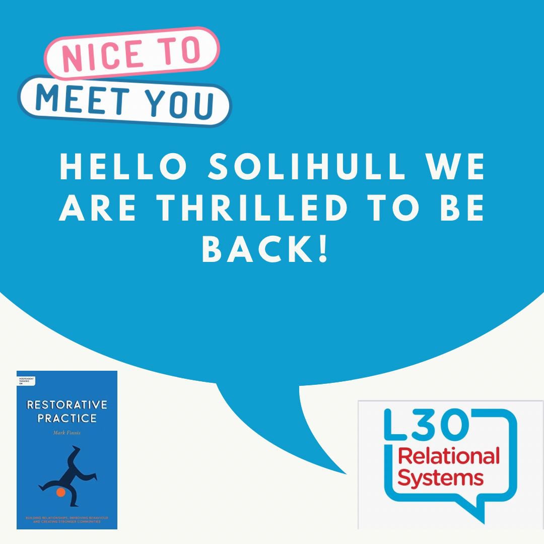 Good evening #Solihull #L30 <a href="/Markfinnis/">L30 Relational Systems</a> <a href="/MikeHaywardWS1/">Mike Hayward</a>