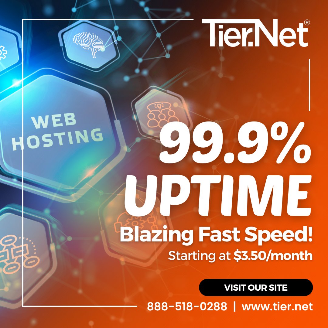 TierNetLLC's tweet image. Hate downtime? So do we! 🕒 

Join us for reliable hosting with 99.9% uptime starting at only $3.50/month. Plus, try us out risk-free with our money-back guarantee. 🛡️ Let’s chat about your needs!

#tiernet #dedicatedservers #vps #colocation #websitehosting #resellerhosting