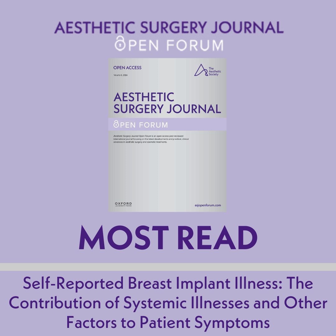 This paper explores common systemic diseases and other factors which may be incorrectly classified as BII or may play a role in creating systemic symptoms in patients who otherwise may have localized breast implant-associated problems.⁠

🔗Read the paper: doi.org/10.1093/asjof/…