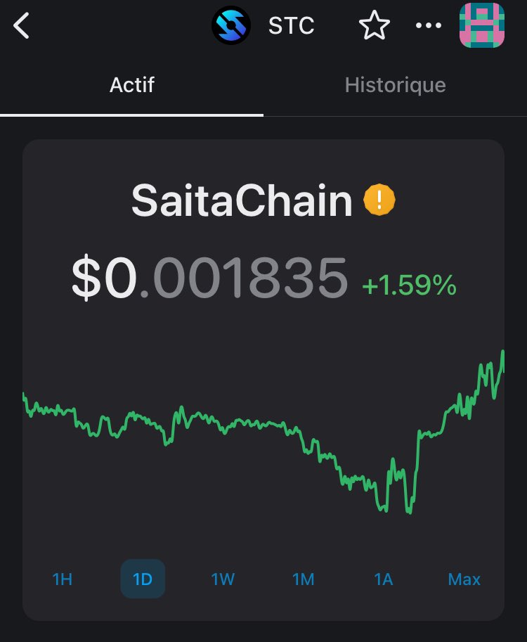 cryptoMichFR's tweet image. #STC #SaitaChainCoin LFG !!!!!